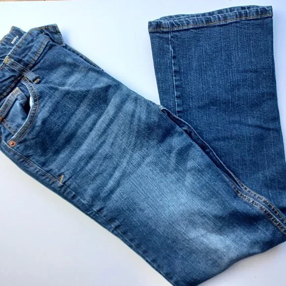 Cat & Jack Boy's Bootcut Medium Wash Jeans - Size 16 -EUC - Picture 7 of 8